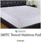 Allrange 300TC Cool Tencel Clean and Safe Quilted Mattress Pad - $42.99 MSRP