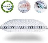 LIANLAM King Memory Foam Pillow for Sleeping Shredded Bed Bamboo Cooling Pillow - $40.85 MSRP