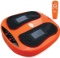 Power Legs Vibration Plate Foot Massager Platform with Rotating Acupressure Heads w/ Remote Control