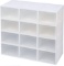 Ironland Shoe Storage Stackable Shoe Box Shoe Organizer for Sneaker (12 White) - $55.99 MSRP