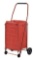 Folding Shopping Cart 66 Lbs Red