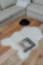Soft Faux Fur Chair Couch Cover Area Rug 2 x 3 ft Sheepskin, Cream - $19.99 MSRP