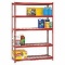 Sandusky Freestanding Boltless Shelving with Steel Wire Decking, 5 Shelves