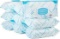 Amazon Elements Baby Wipes, Unscented, Flip-Top Packs