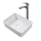 LORDEAR 19 in. x 15 in. Bathroom Vessel Sink
