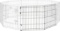 Universal Pet Playpen 2-Panel Extension Kit | Fits Metal 24-Inch Dog Pens | Kit Measures 24H x 47.50