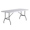 Muscle Rack 72 in. White Plastic Portable Folding Banquet Table-FPT7230-WV2 $90.08 MSRP