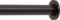 Ivilon Tension Curtain Rod - Spring Tension Ro Ivilon d for Windows or Shower, 24 to 36 Inch. Black