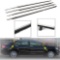 MotorFansClub 4PCS Weatherstrip Window Seal for Camry, Chrome Door Outside Trim Seal Belt