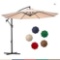 Le Conte 10ft Patio Offset Umbrella Cantilever Umbrella Hanging Market Umbrella Outdoor Umbrellas