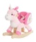 Labebe Child Rocking Horse Toy, Pink Rocking Horse Plush, Unicorn Rocker Toy