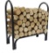 Firewood Rack Log Holder 2.75 Feet,Log Storage Holder,Firewood Stacker for Fireplace Indoor Outdoor