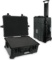 RUUF Waterproof Hard Case with Retractable Handle and Wheels