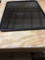 60 x 2.5 x 80cm Black Rectangle Wall Mirror