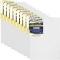 US Art Supply 8 x 10 Inch Super Value Quality Acid Free Stretched Canvas 10-Pack