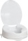 AquaSense Raised Toilet Seat with Lid, White, 4-Inches