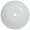 Basin Round Ceramic Kitchen Sink White