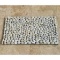River Rock Floor Mat - White - Vivaterra