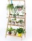 Bamboo 3-Tier Hanging Plant Stand Planter Shelves Flower Pot Organizer Storage Rack