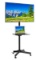 Ezm Universal Mobile TV Cart with Shelf 23