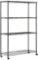 MWS481872 4-Tier Mobile Wire Shelving Unit with 2
