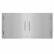 AdirHome Stainless Steel Grill Double Access Single-Face Door - Easy Install Heavy Duty