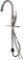 Kitchen Faucet Arc Swivel Copper Brushed Nickel Kf101-bn