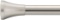 AmazerBath Spring Tension Curtain Rod, 26-42 Inches Short Rod Doorway Curtain Rod, Nickel