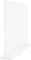 SourceOne.Org Premium Clear Acrylic Sneeze/Splash Guard Counter Top Protector (Flat Top) $99.98 MSRP