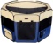 Aivituvin Pet Playpen Portable Foldable Exercise Pen, Blue