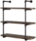 FOF Industrial Pipe Bookshelves Home Organizer Storage, 3-Tiers - $158.00 MSRP