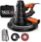 TACKLIFE Handheld Drywall Sander, Automatic Vacuum System and LED Light PDS03B - $74.97 MSRP