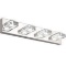 Bathroom Light,SOLFART 4 Lights Modern Glass Stainless Steel Vanity Light