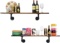 PUNCIA 48in x 8in Pipe Super Long Wall Floating Wood Kitchen Book (2)