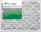 FilterBuy 20x25x2 MERV 8 Pleated AC Furnace Air Filter, 20x25x2 ? Silver
