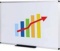 VIZ-PRO Magnetic Whiteboard/Dry Erase Board, Silver Aluminium Frame