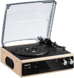 Hofeinz Vintage Wireless Bluetooth Out Wooden Belt Driven 3 Speed Turntable $77.79 MSRP