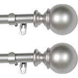 Turquoize 3/4-Inch Single Window Curtain Rod with Decrative 1-Inch Rope Knot Finail