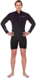 NeoSport Wetsuits Men's Premium Neoprene 7mm Step-In Jacket, Medium (S675MF-01)