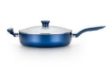 T-fal Inititives Ceramic Thermo-Spot Heat Indicator Dishwasher Oven Safe Jumbo Cooker - $48.35 MSRP