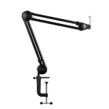 TISINO Microphone Boom Arm Stand Heavy Duty Adjustable Suspension Scissor