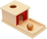 Elite Montessori Object Permanence Box with Tray and Ball
