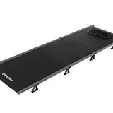 KingCamp Ultralight Folding Camping Cot - Black