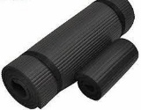 Everyday Essentials 1/2-Inch Extra Thick High Density Anti-Tear Exercise Yoga Mat, Black