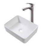 LORDEAR 19 in. x 15 in. Bathroom Vessel Sink