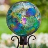 Gazing Balls 10 Inch Mosaic Colorful Yard $71.22 MSRP