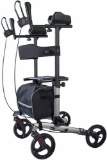 Elenker Folding Upright Rollator Walker Medical Seat and Back 4 Wheel KLD-9223 $272.72 MSRP