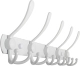 Webi Coat Rack Wall Mounted White Coat Hooks Wall Mounted,Coat Hanger Wall,Hook Rack $14.99 MSRP