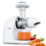 CalmDo Slow Masticating Juicer Extractor, Countertop Juicer Machines Quite Motor Reverse Function