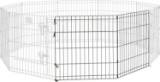 Universal Pet Playpen 2-Panel Extension Kit | Fits Metal 24-Inch Dog Pens | Kit Measures 24H x 47.50